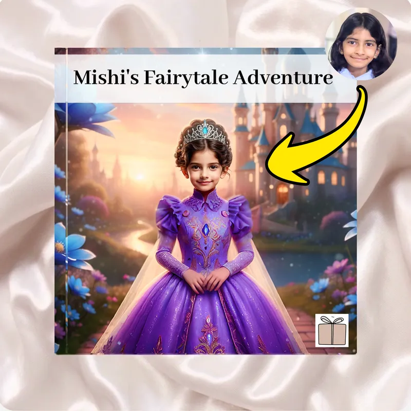 Personalised storybook for girls